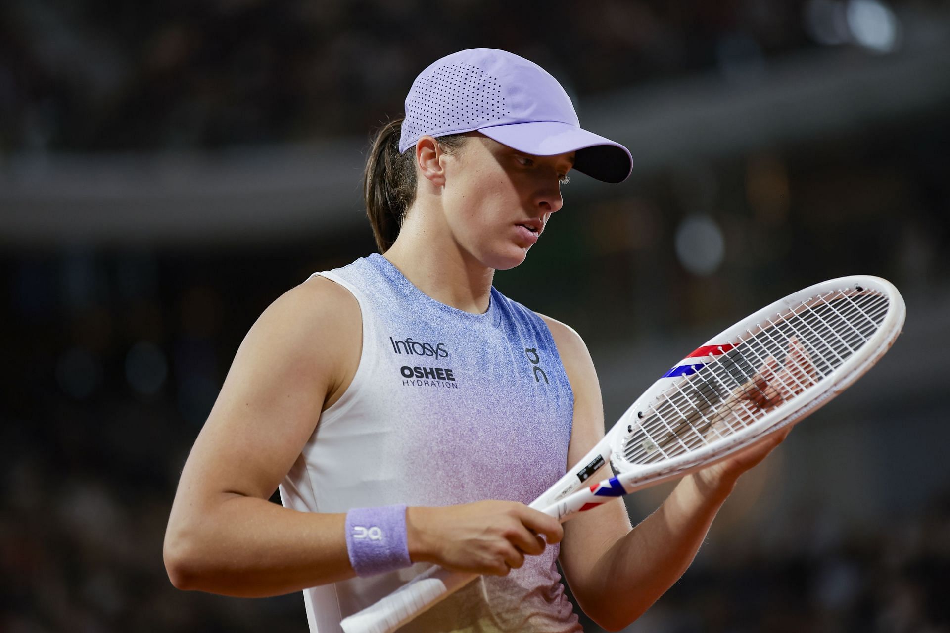 Iga Swiatek at the 2025 French Open - Day Twelve - Source: Getty